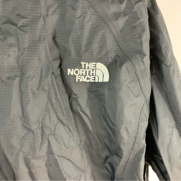 The North Face HyVent 2.5L Venture Black Rain Jacket Medium M - Picture 15 of 16